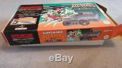 Super Nintendo SNES Mario All Stars Green Console PAL BOXED TESTED