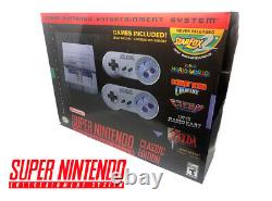 Super Nintendo SNES + NES Classic Bundle