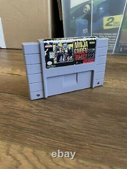 Super Nintendo SNES Ninja Gaiden Trilogy Video Game Cartridge Authentic Tested
