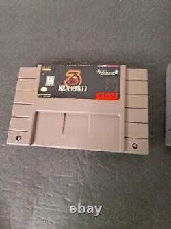 Super Nintendo SNES Original System Console- Tested & Working 2 GAMES INCLUDED