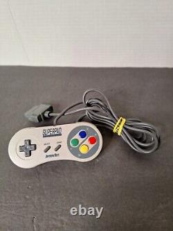 Super Nintendo SNES Original System Console- Tested & Working 2 GAMES INCLUDED