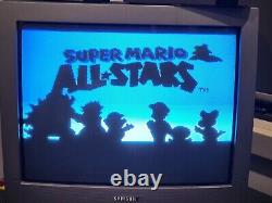 Super Nintendo SNES PAL Console Mario All Stars, Super Mario World Donkey Kong 2