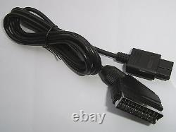 Super Nintendo SNES (PAL) RGB Scart AV TV Cable Lead (screened) Stereo Sound