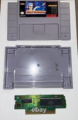 Super Nintendo SNES Rex Ronan Experimental Surgeon Video Game Rare With Dust Cover