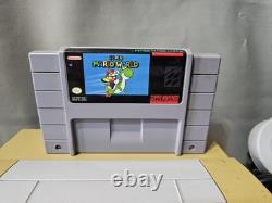 Super Nintendo SNES (SNS001) Console Bundle with Super Mario +8 Extra Games+ Book