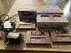 Super Nintendo Snes Sns-001 Console And Cables Tested & Works With 4 Games