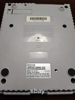 Super Nintendo SNES SNS-001 RARE Version 1 Chip-03 Tested Working As Is Where Is