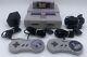 Super Nintendo Snes Sns-001 System Console Bundle Lot Controllers Cords Tested