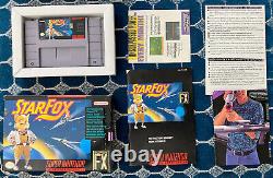 Super Nintendo SNES Starfox CIB Super FX