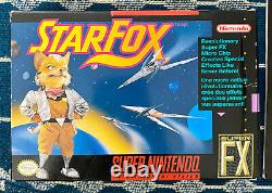 Super Nintendo SNES Starfox CIB Super FX