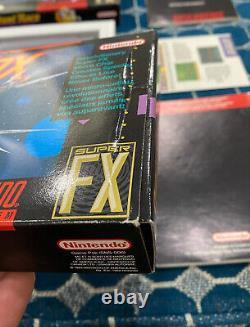 Super Nintendo SNES Starfox CIB Super FX