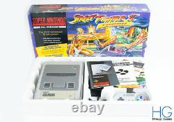 Super Nintendo SNES Street Fighter 2 Turbo Console Bundle Boxed! PAL