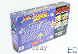 Super Nintendo SNES Street Fighter 2 Turbo Console Bundle Boxed! PAL