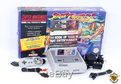 Super Nintendo SNES Street Fighter 2 Turbo Console Bundle Boxed! PAL (2)