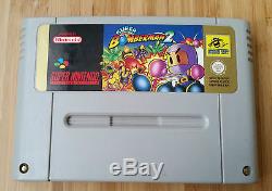 Super Nintendo SNES Super Bomberman 2 PAL