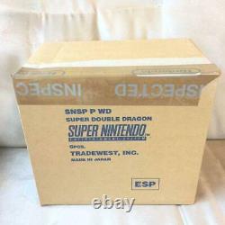 Super Nintendo SNES Super Double Dragon 6pc PAL ESP Spanish Factory sealed