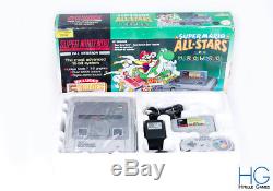 Super Nintendo SNES Super Mario All Stars Retro Console Bundle Boxed! PAL