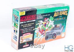 Super Nintendo SNES Super Mario All Stars Retro Console Bundle Boxed! PAL