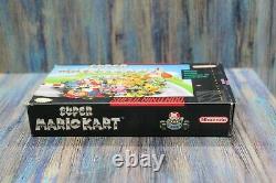 Super Nintendo SNES Super Mario Kart Tested Authentic Clean Complete MINTY