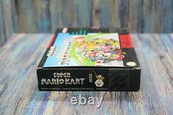 Super Nintendo SNES Super Mario Kart Tested Authentic Clean Complete MINTY