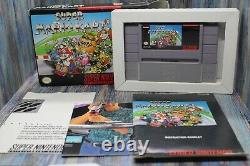 Super Nintendo SNES Super Mario Kart Tested Authentic Clean Complete MINTY