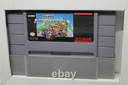 Super Nintendo SNES Super Mario Kart Tested Authentic Clean Complete MINTY