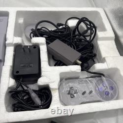 Super Nintendo SNES Super Mario World Console CIB COMPLETE BEAUTIFUL