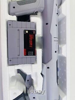 Super Nintendo SNES Super Scope 6 Light Gun Complete in Box with Game & Manual