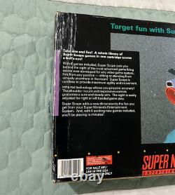 Super Nintendo SNES Super Scope 6 Light Gun Complete in Box with Game & Manual CIB