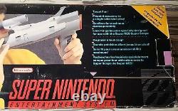 Super Nintendo SNES Super Scope Light Gun CIB WITH BOX Complete