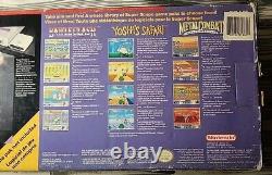 Super Nintendo SNES Super Scope Light Gun CIB WITH BOX Complete
