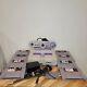 Super Nintendo Snes System Console Bundle 8 Games 2 Controllers Tested + Working