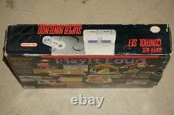 Super Nintendo SNES System Console Complete in Box with Killer Instinct #215 GOOD