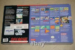 Super Nintendo SNES System Console Complete in Box with Starfox #211 GREAT Shape