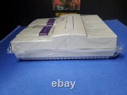 Super Nintendo SNES System Console SNS-001 System Set -withNEW Gray Console Shall
