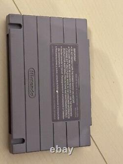 Super Nintendo SNES System Console With OEM Controller Authentic W Zelda & Mario