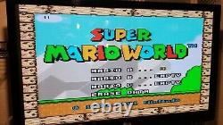Super Nintendo SNES System Console With Super Mario World Tested and Working