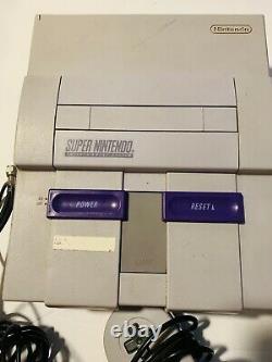Super Nintendo SNES System Console with Controller Tested and Working SNS001