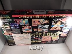 Super Nintendo SNES System Donkey Kong Country Bundle (BRAND NEW IN BOX!) #S640