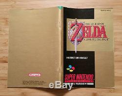 Super Nintendo SNES The Legend Of Zelda A Link To The Past PAL