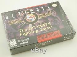 Super Nintendo SNES Ultimate Mortal Kombat 3 Brand New Factory Sealed
