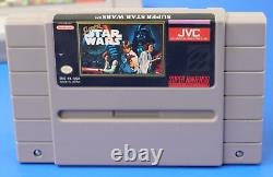Super Nintendo SNES Video Game Console Bundle (Nintendo OEM) + 2 Games Tested