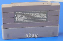 Super Nintendo SNES Video Game Console Bundle (Nintendo OEM) + 2 Games Tested
