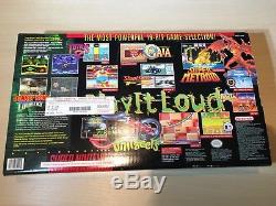 Super Nintendo SNES Video Game Console Donkey Kong Country Brand New NTSC