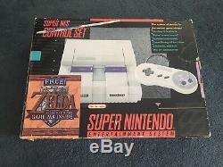 Super Nintendo SNES Zelda Link To The Past Console System (No Game)