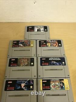 Super Nintendo (SNES) bundle with all cables, 9 games, 2 controllers Old school