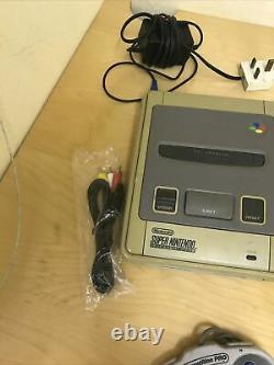 Super Nintendo (SNES) bundle with all cables, 9 games, 2 controllers Old school