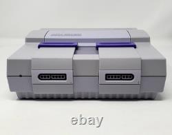 Super Nintendo SNES in Box with Manual, OEM Controller & Super Mario World TESTED