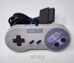 Super Nintendo SNES in Box with Manual, OEM Controller & Super Mario World TESTED