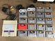 Super Nintendo Snes System Console With 18 Games, 2 Controllers Lot (marvel, Dc)